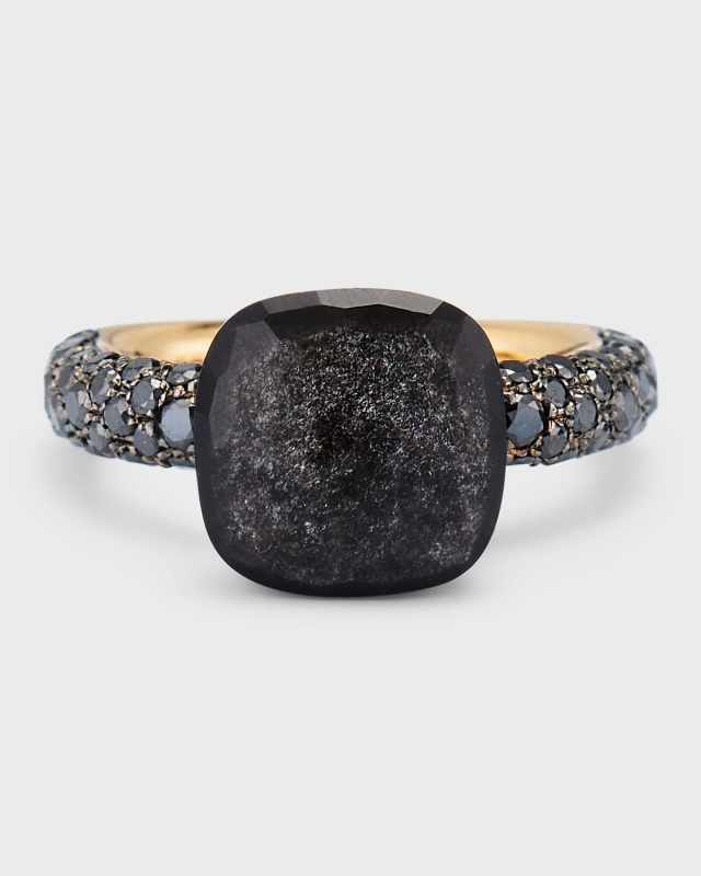 Nudo 18K Rose Gold Gemstone Diamond Ring